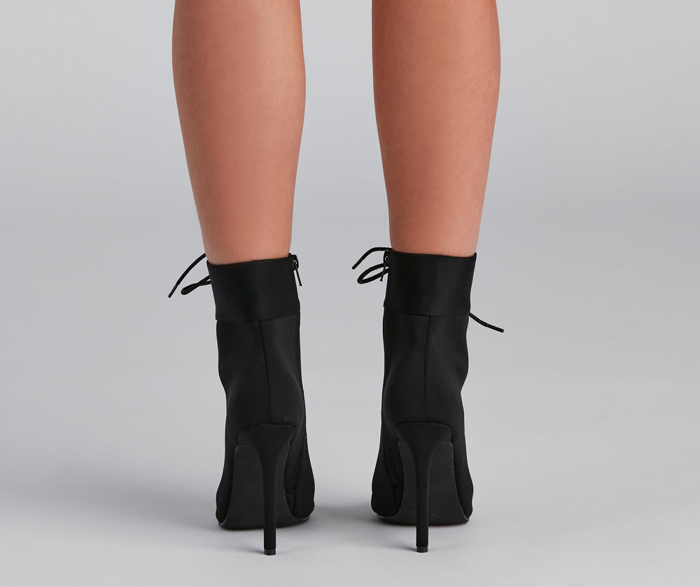 Sassy Moment Stiletto Booties Newgew