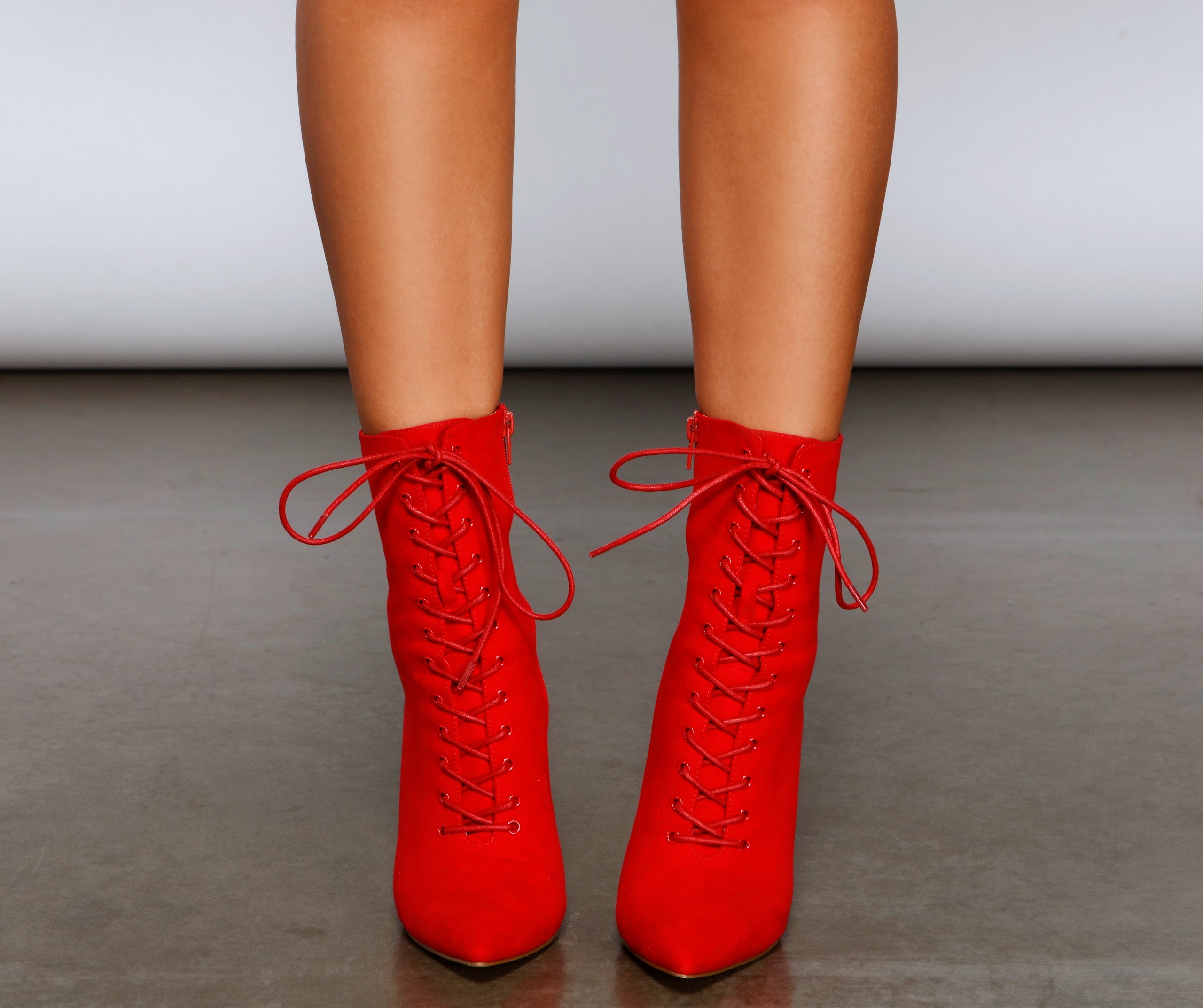 Hot Like Fire Pointed Toe Stiletto Booties Newgew