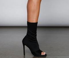 Elevated Vibes Stiletto Booties Newgew