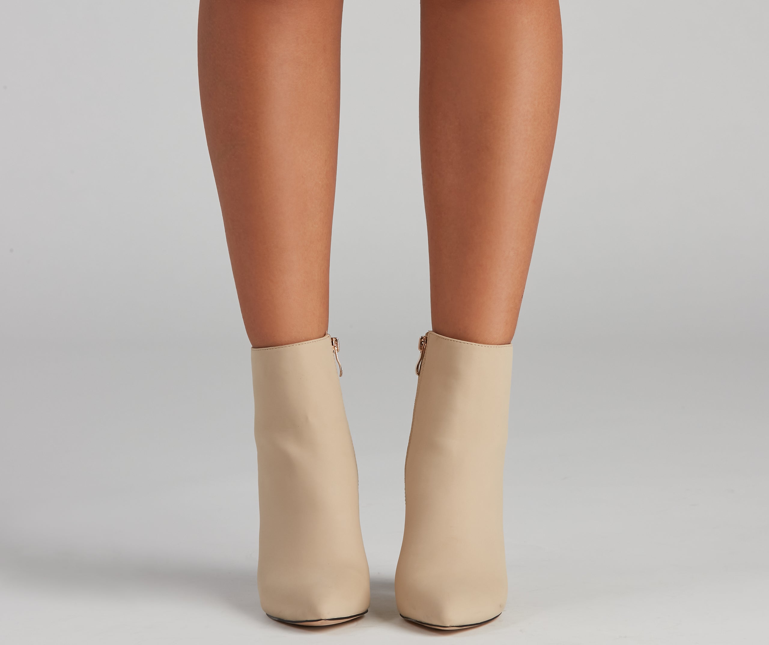 Go Getter Nubuck Block Heel Booties Newgew
