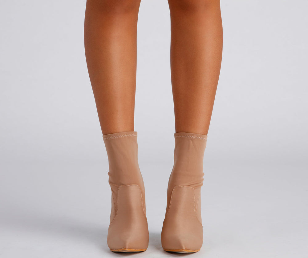 Style Staple Block Heel Booties Newgew