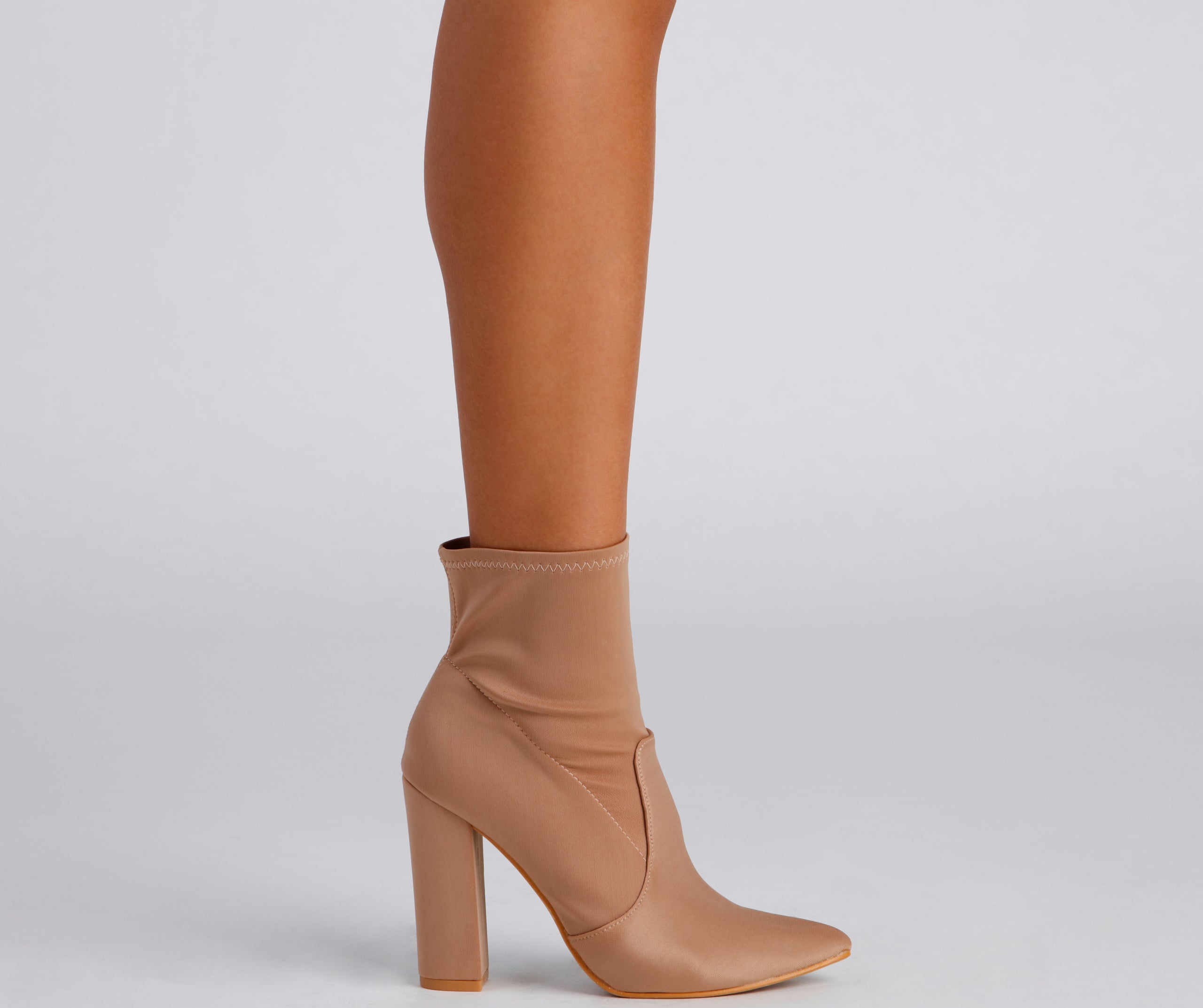 Style Staple Block Heel Booties Newgew
