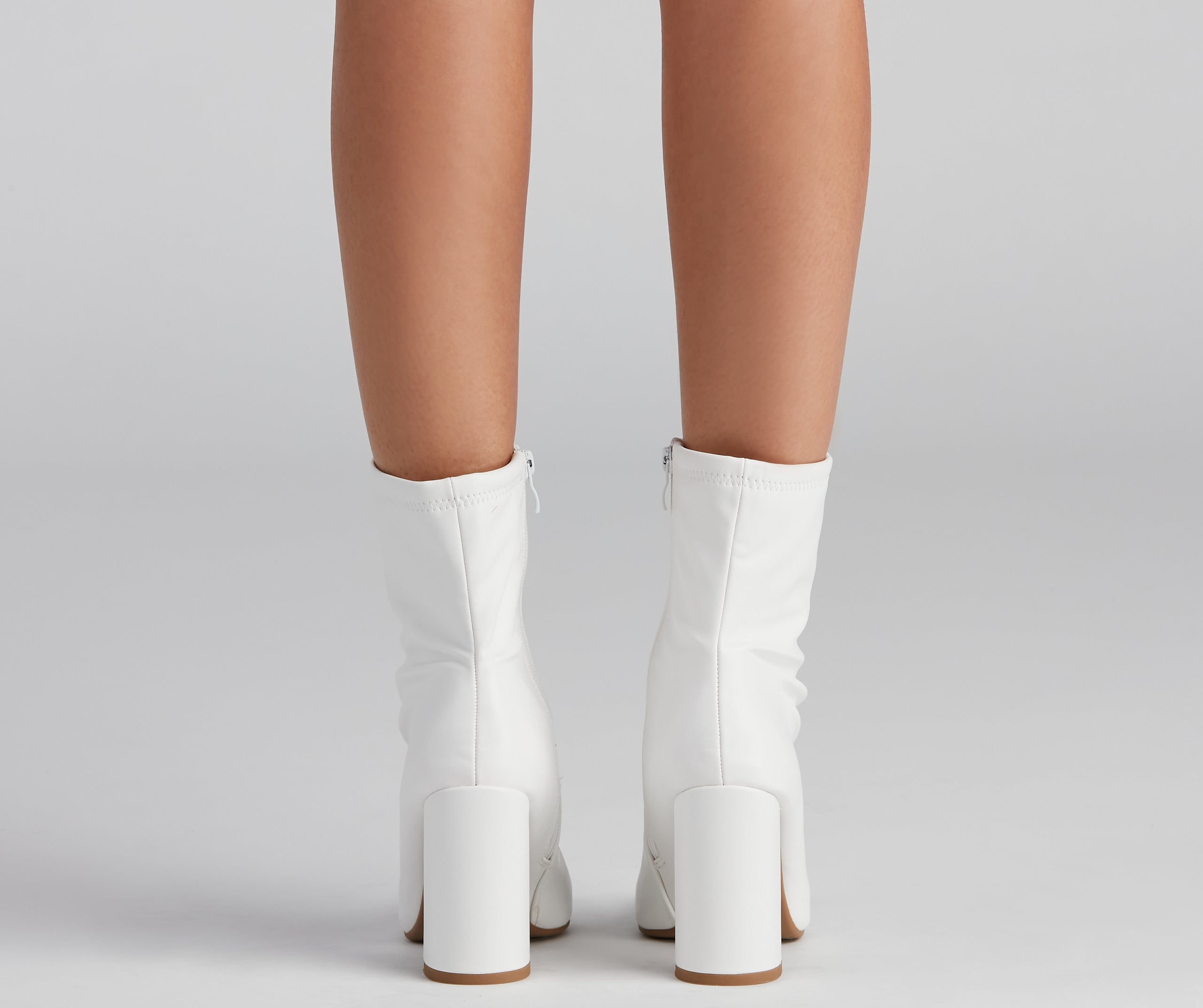 Fashion Square Toe Booties Newgew