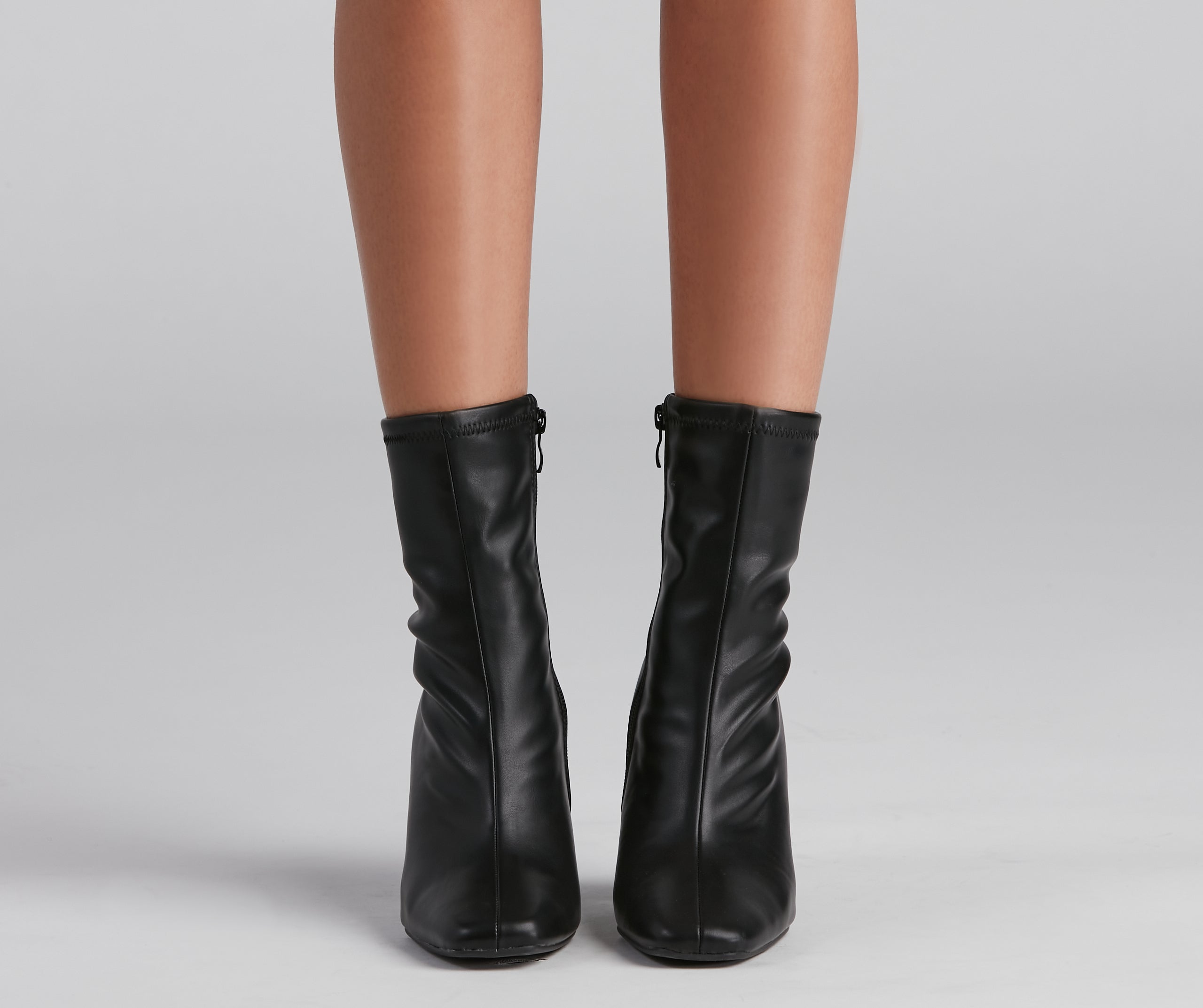 Fashion Square Toe Booties Newgew