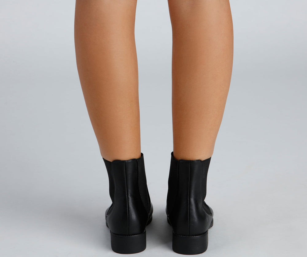 Chic City Girl Stud Accent Booties Newgew