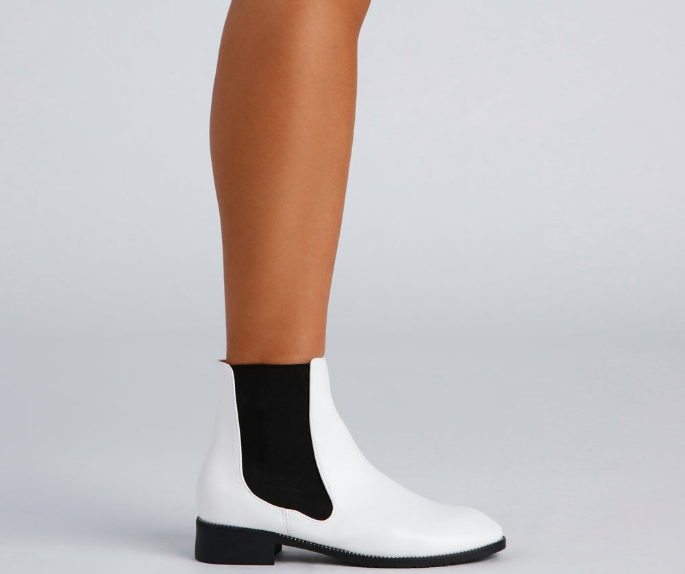 Chic City Girl Stud Accent Booties Newgew