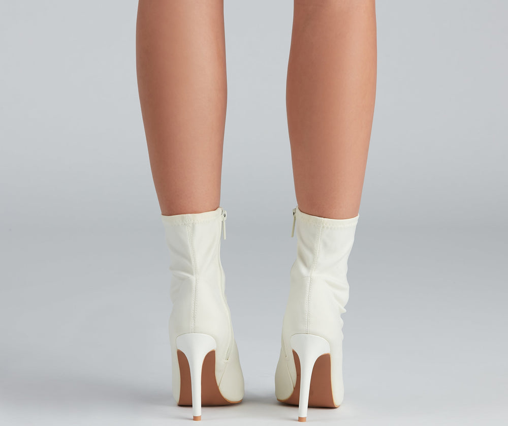 Stylish Strut Stiletto Booties Newgew