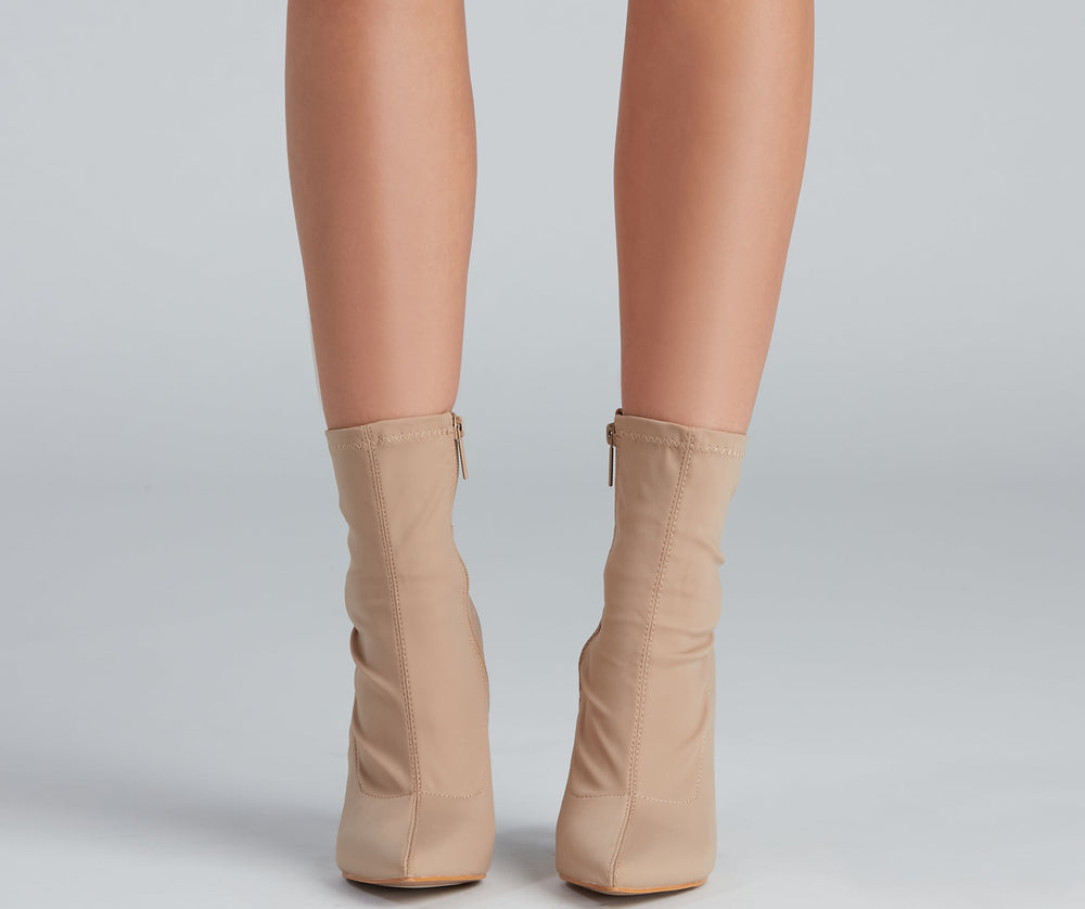 Stylish Strut Stiletto Booties Newgew