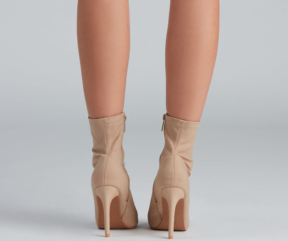 Stylish Strut Stiletto Booties Newgew