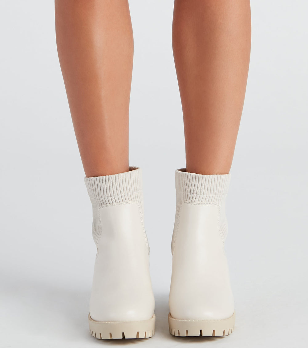 Cutie In A Lug Bootie Newgew
