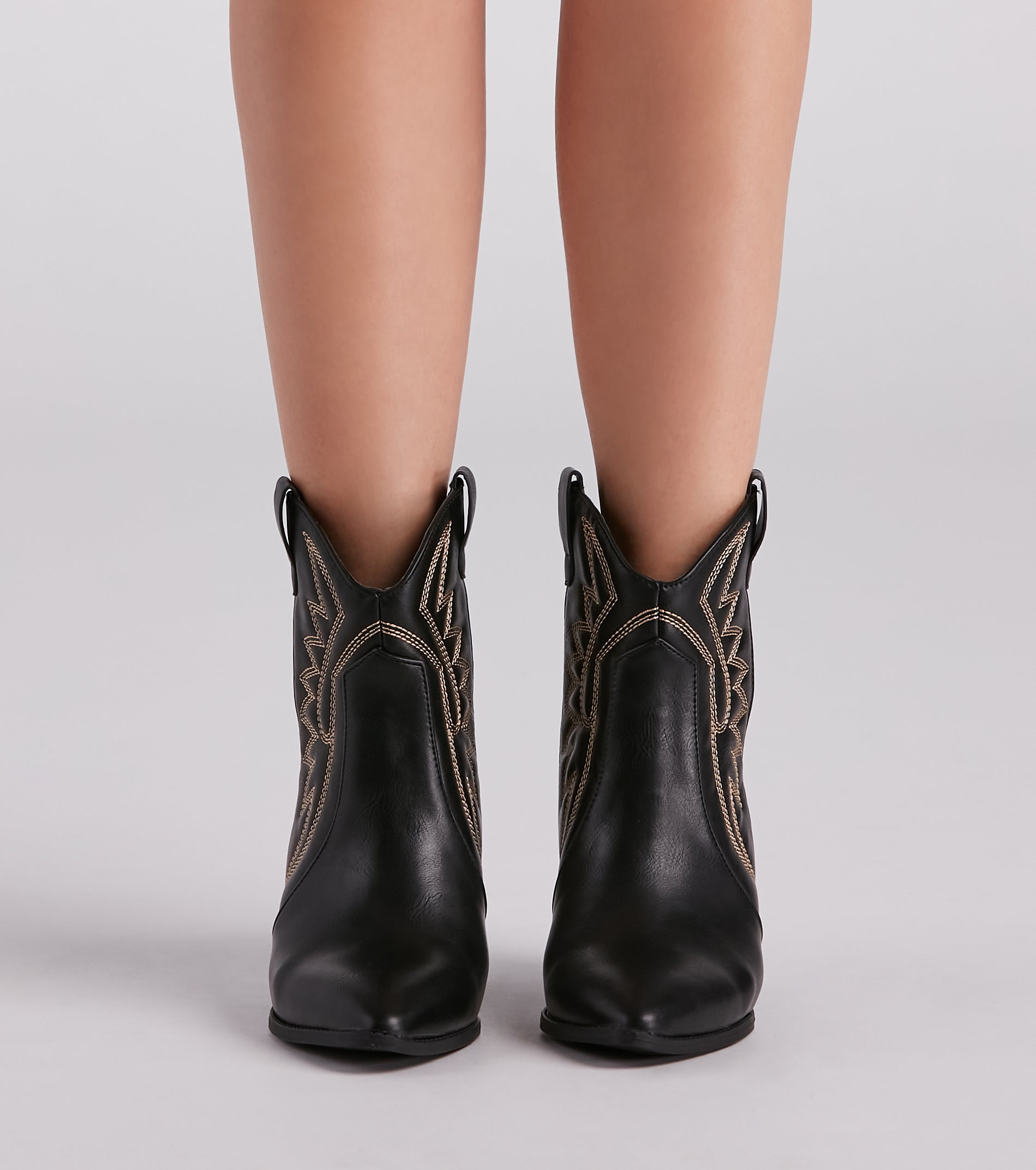 Country Style Cowboy Booties Newgew