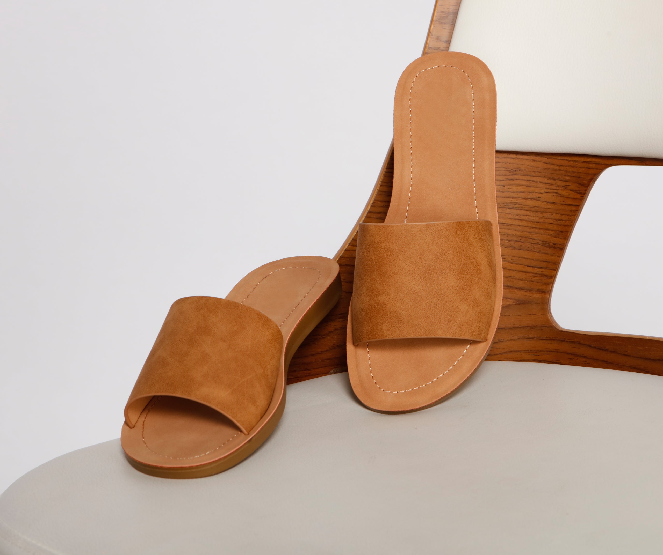 So Sleek Basic Band Sandals Newgew