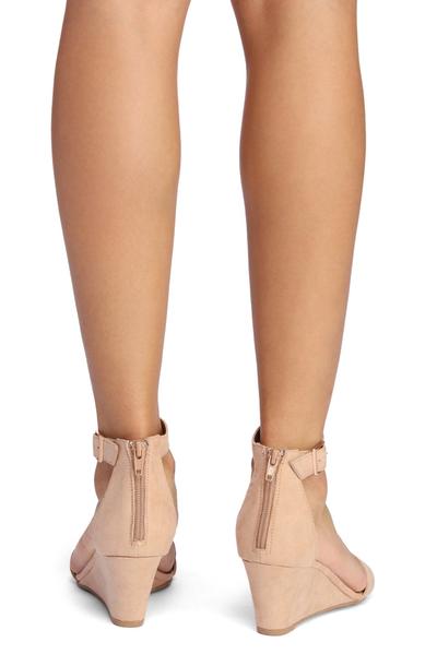 Low Wedge Ankle Strap Sandals Newgew