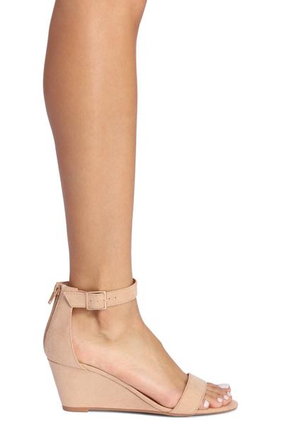Low Wedge Ankle Strap Sandals Newgew