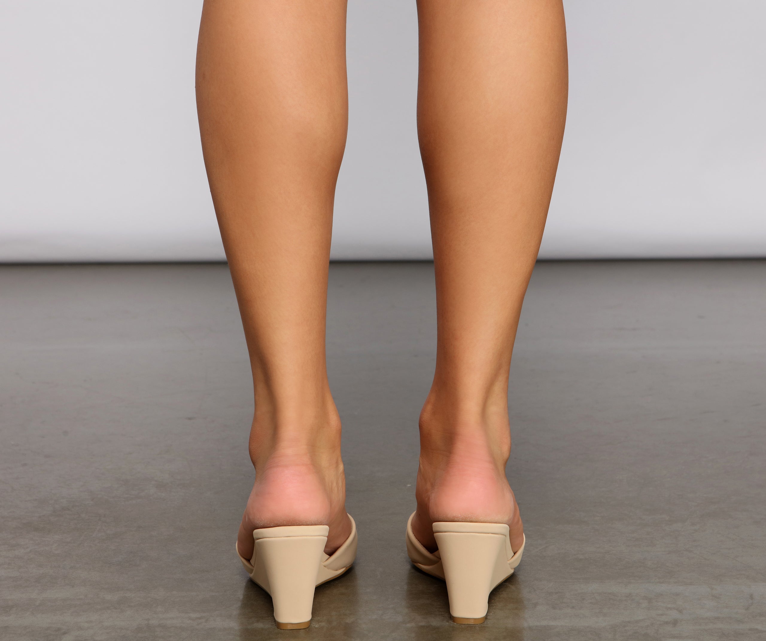 Places To Be Square Faux Nubuck Wedges Newgew