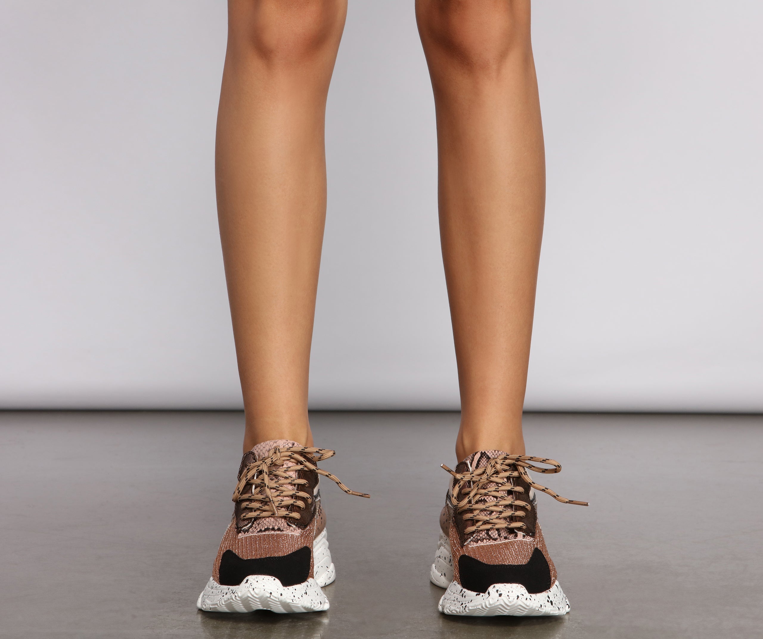 A Trendy Moment Chunky Sneakers Newgew