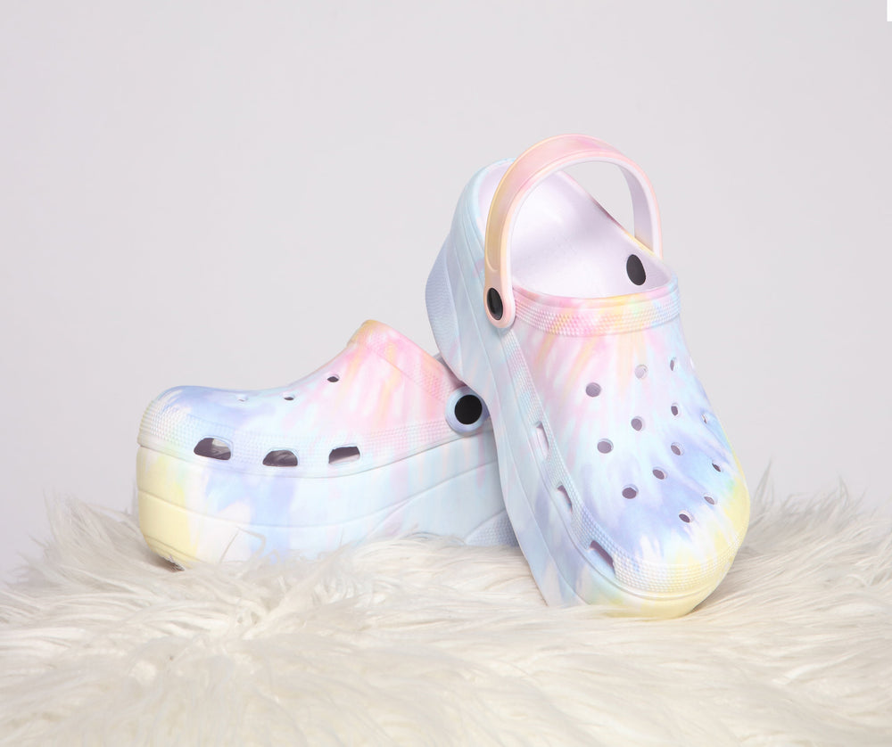 Tie Dye Slip On Foam Shoes Newgew