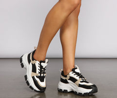 Taking Knit Easy Chunky Sneakers Newgew