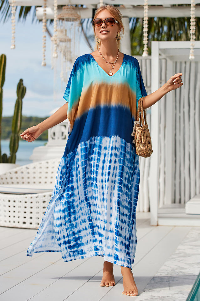 Tie Dye Cover Up Dress (18 Colors) Newgew