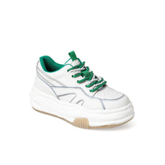Lace-up Front Skate Sneakers Newgew