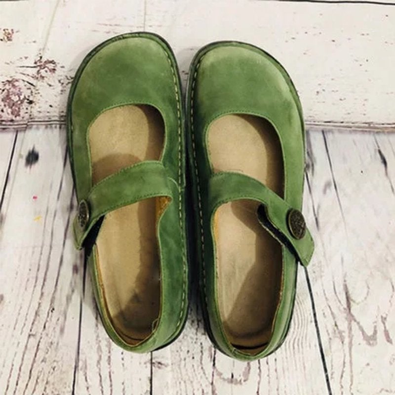 Alegria Paloma Green Mary Jane Loafers Newgew