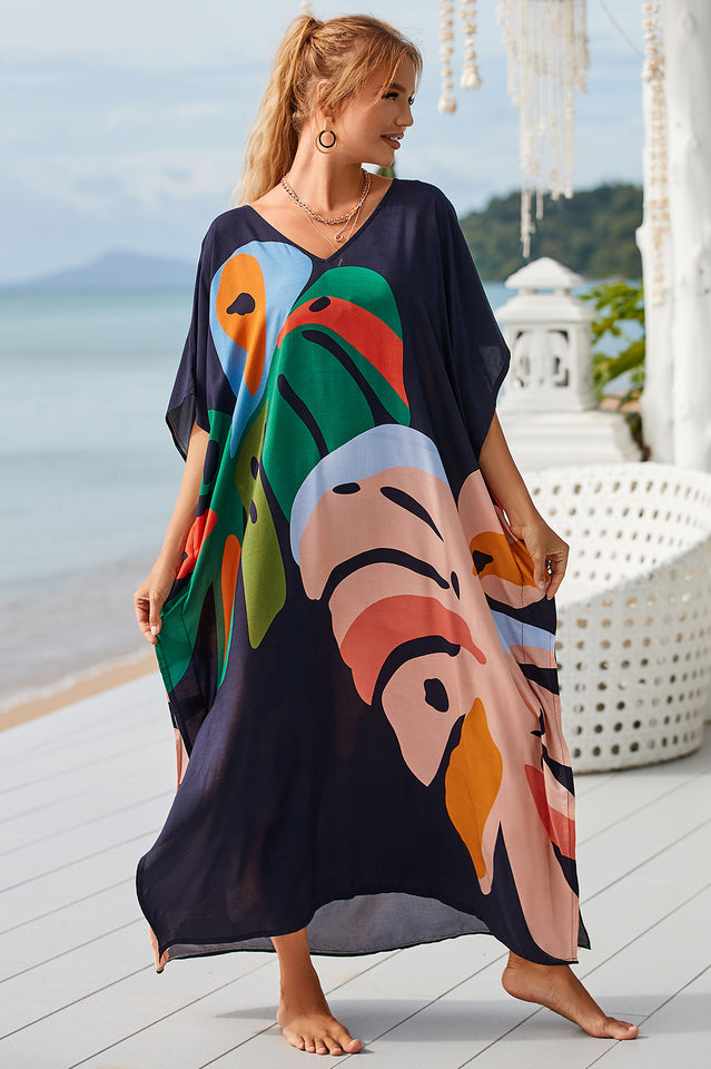 Tie Dye Cover Up Dress (18 Colors) Newgew
