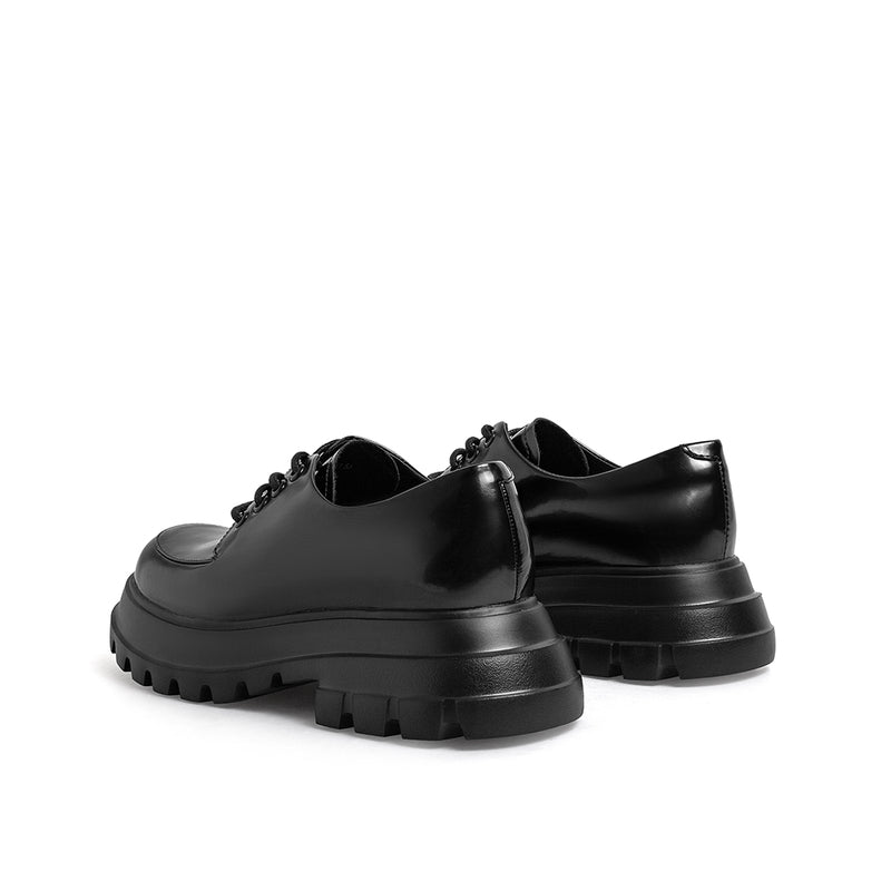 Thick Bottom Vintage British Oxford Shoes Newgew