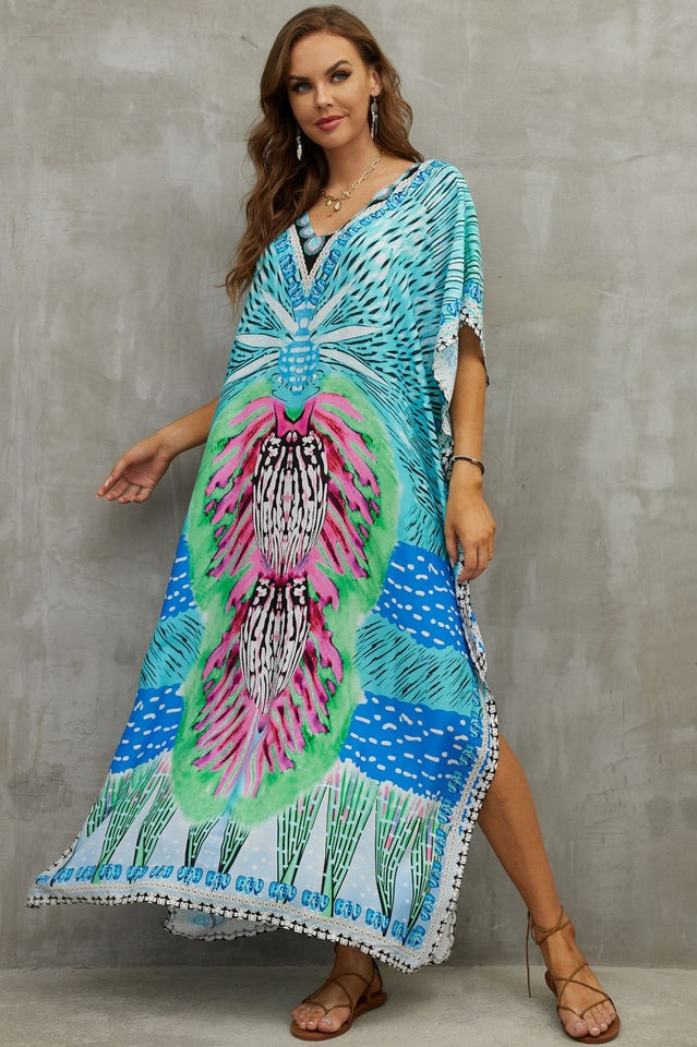 Tie Dye Cover Up Dress (19 Colors) Newgew