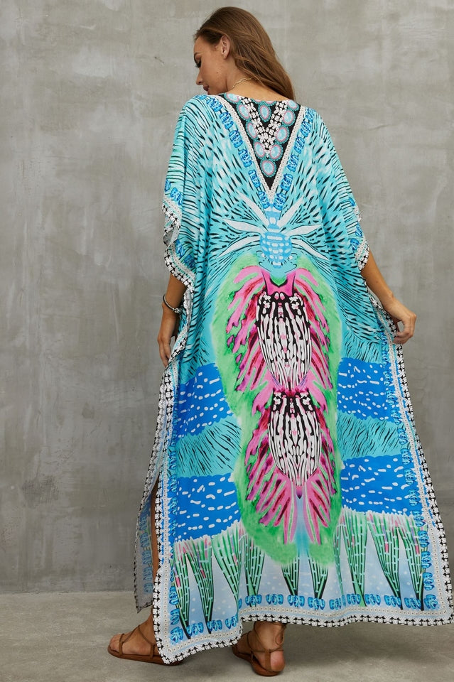 Tie Dye Cover Up Dress (19 Colors) Newgew