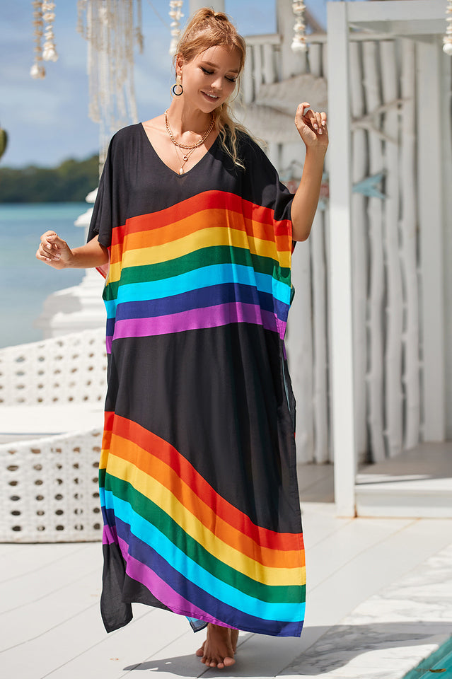 Tie Dye Cover Up Dress (18 Colors) Newgew