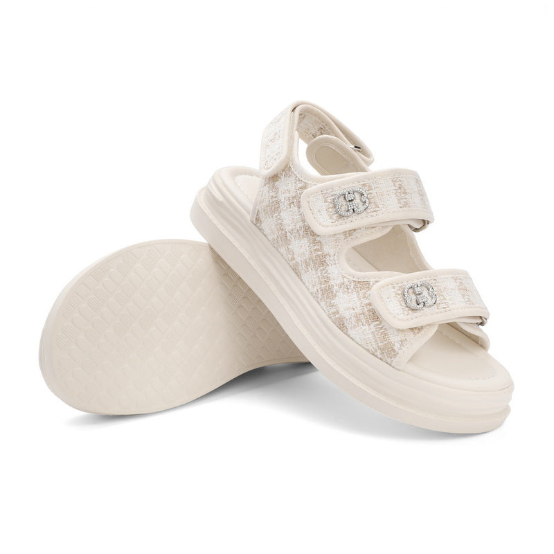 Tweed Sandals Newgew