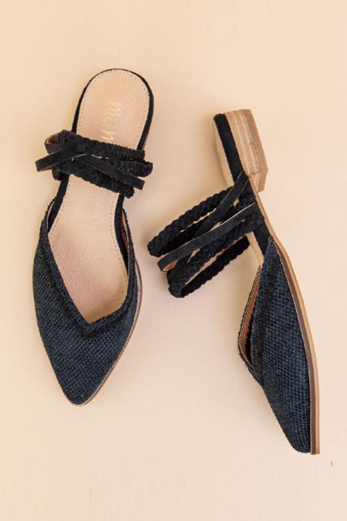 Weave Pointed Toe Flat Newgew