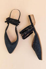 Weave Pointed Toe Flat Newgew