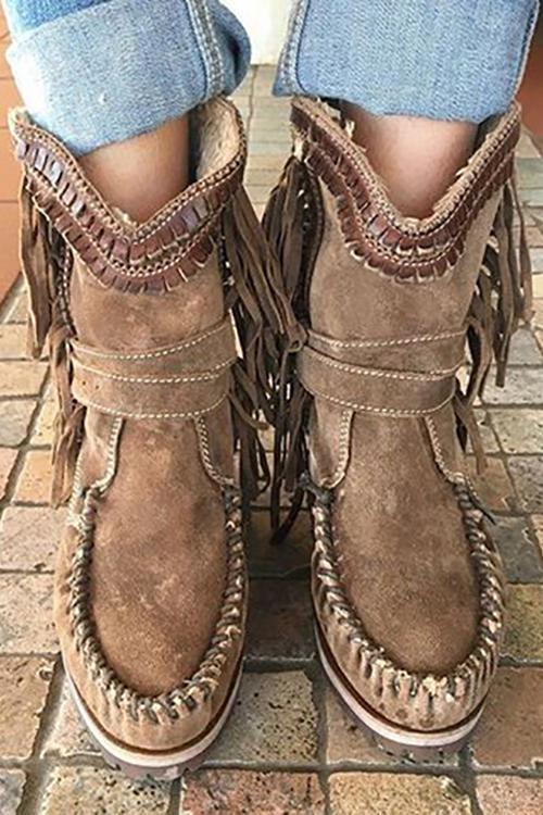 Tassels West Boots Newgew