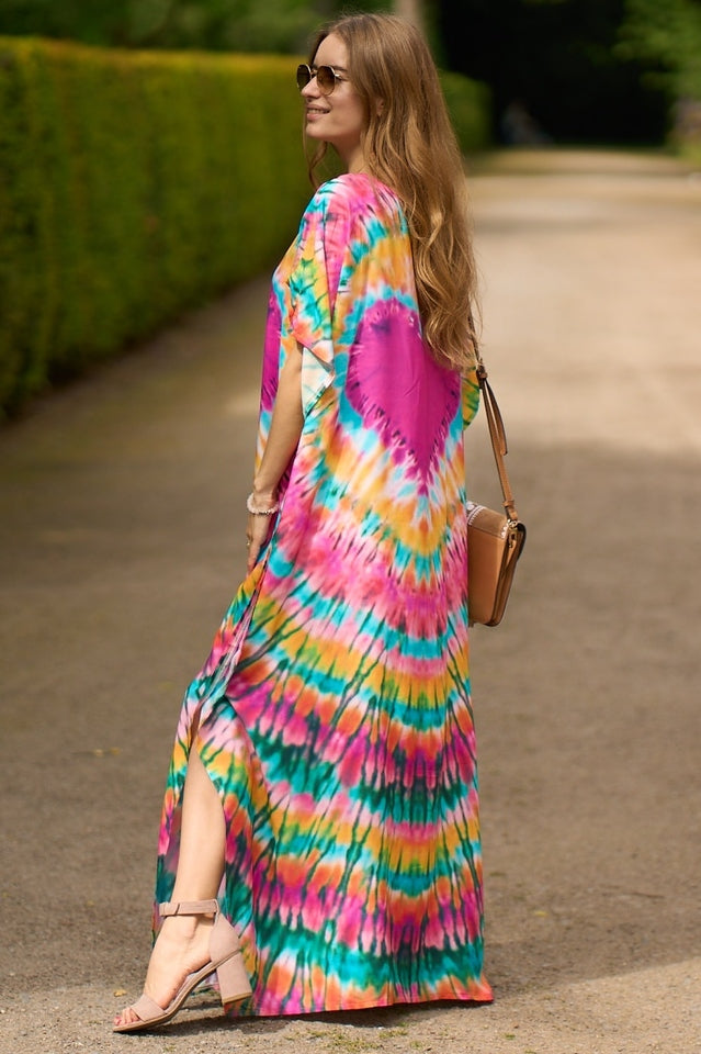 Tie Dye Cover Up Dress (11 Colors) Newgew