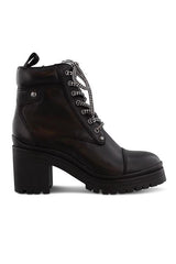 Lace Up Chunky Heels Ankle Boots Newgew