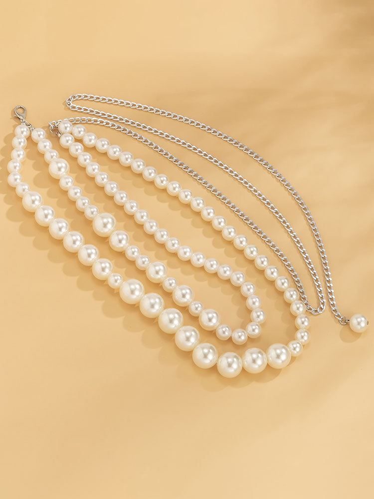 Pearl Bra Bikini Design Body Jewelry Outfits Newgew