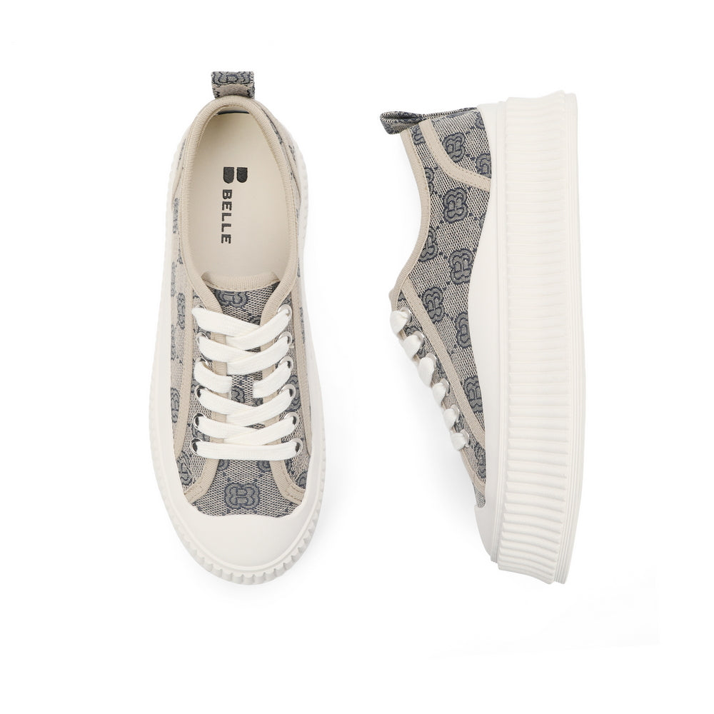 Platform Print Plimsolls Newgew
