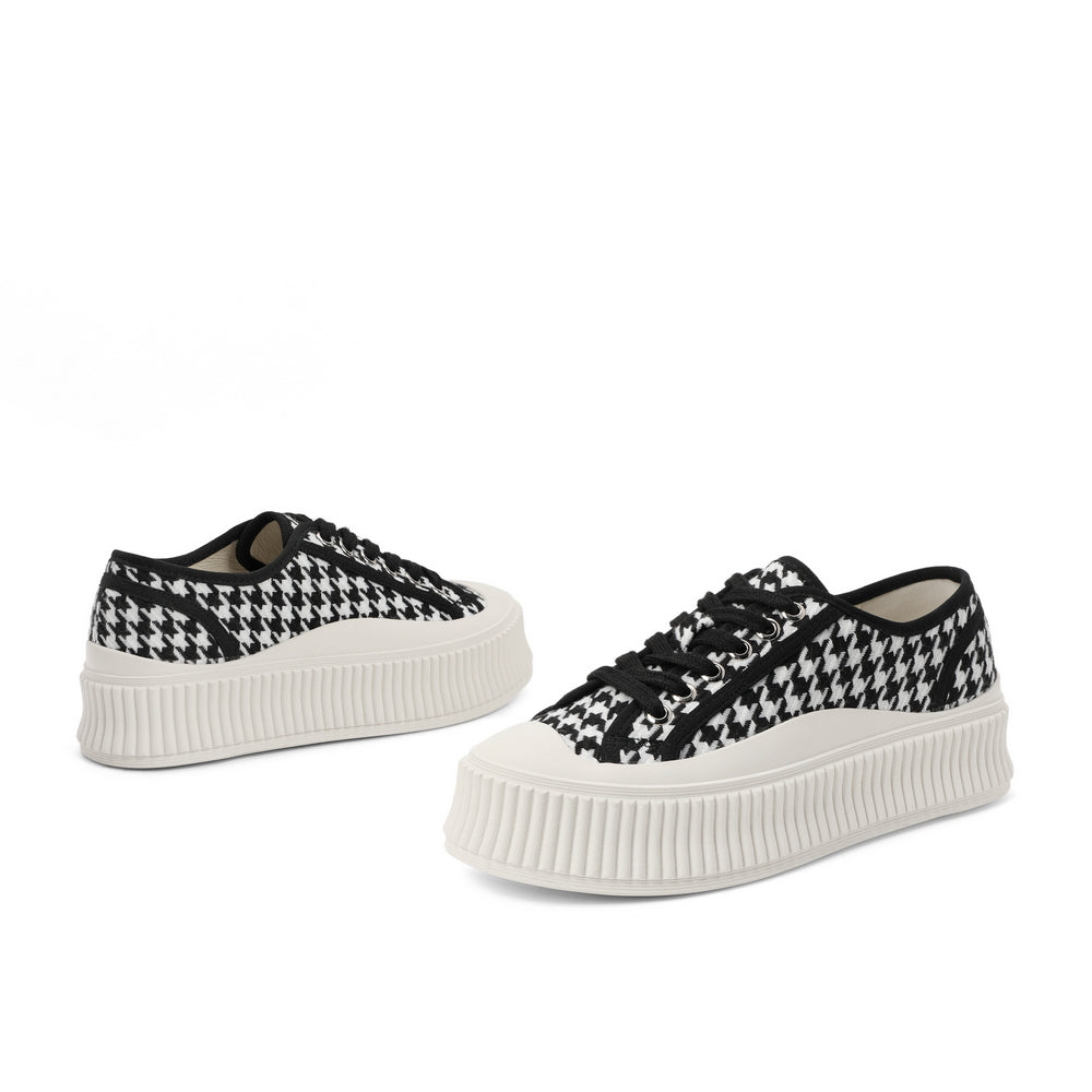 Platform Print Plimsolls Newgew
