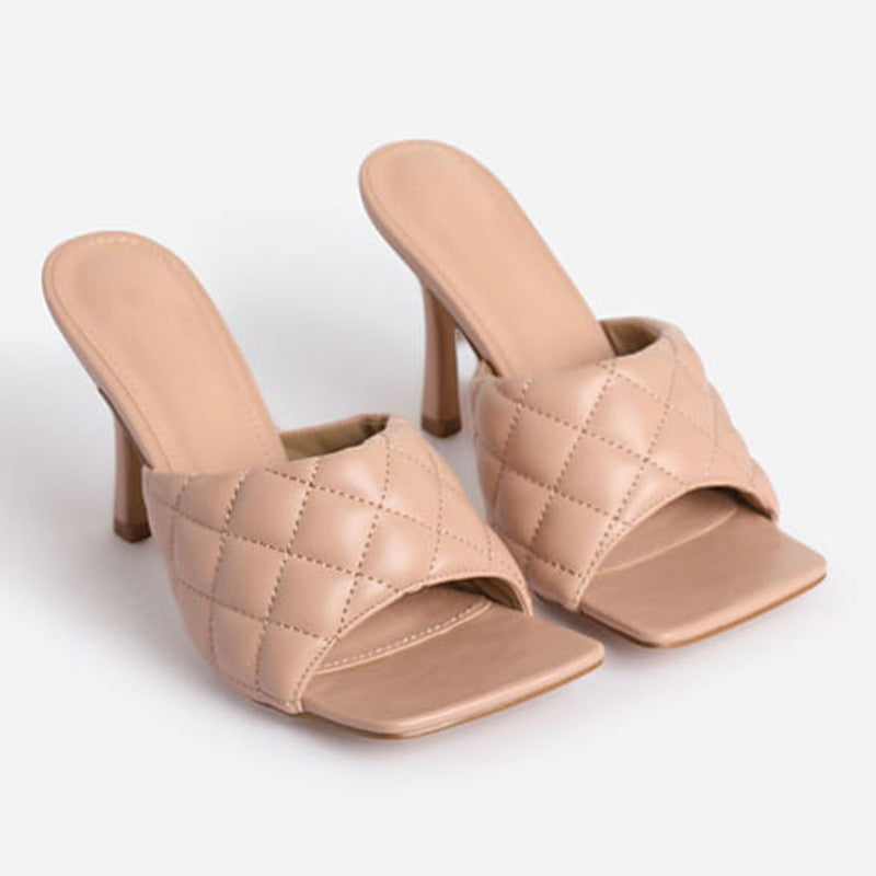 All-Match Heeled Sandals Newgew