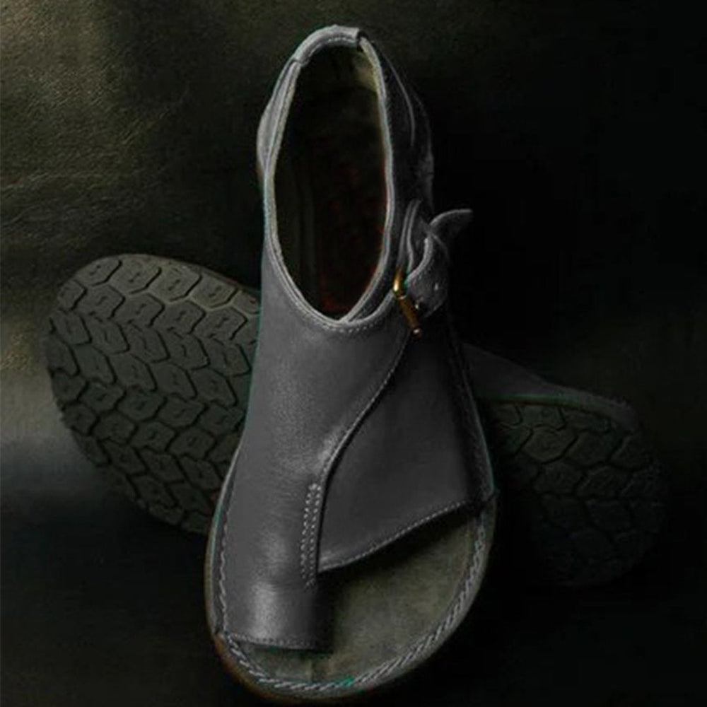 Buckle Strap Flat Heel Sandals Newgew