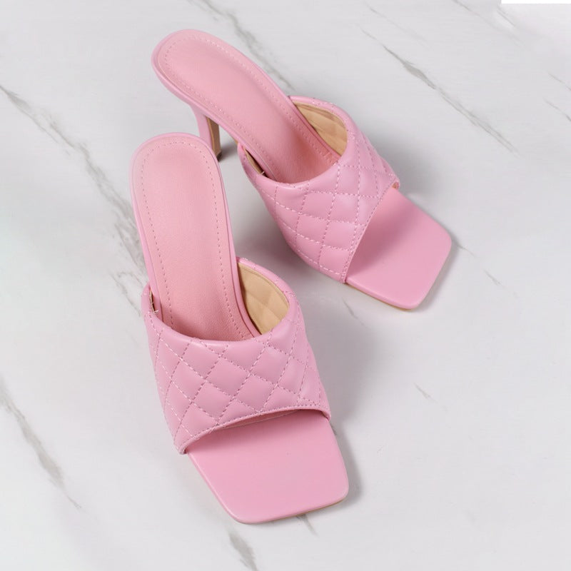 All-Match Heeled Sandals Newgew