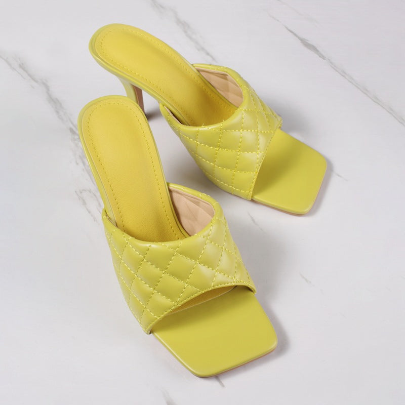 All-Match Heeled Sandals Newgew