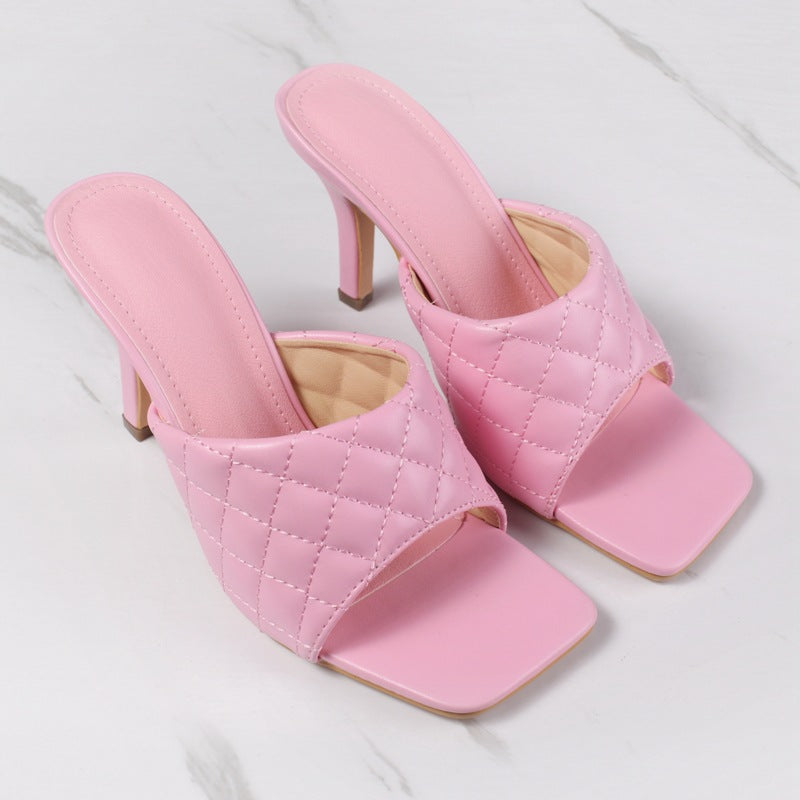 All-Match Heeled Sandals Newgew