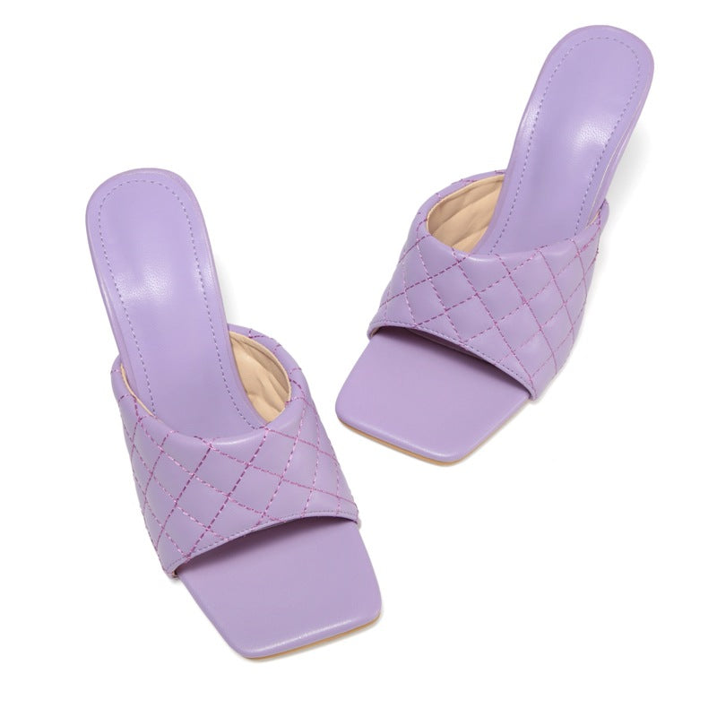 All-Match Heeled Sandals Newgew
