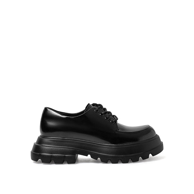 Thick Bottom Vintage British Oxford Shoes Newgew