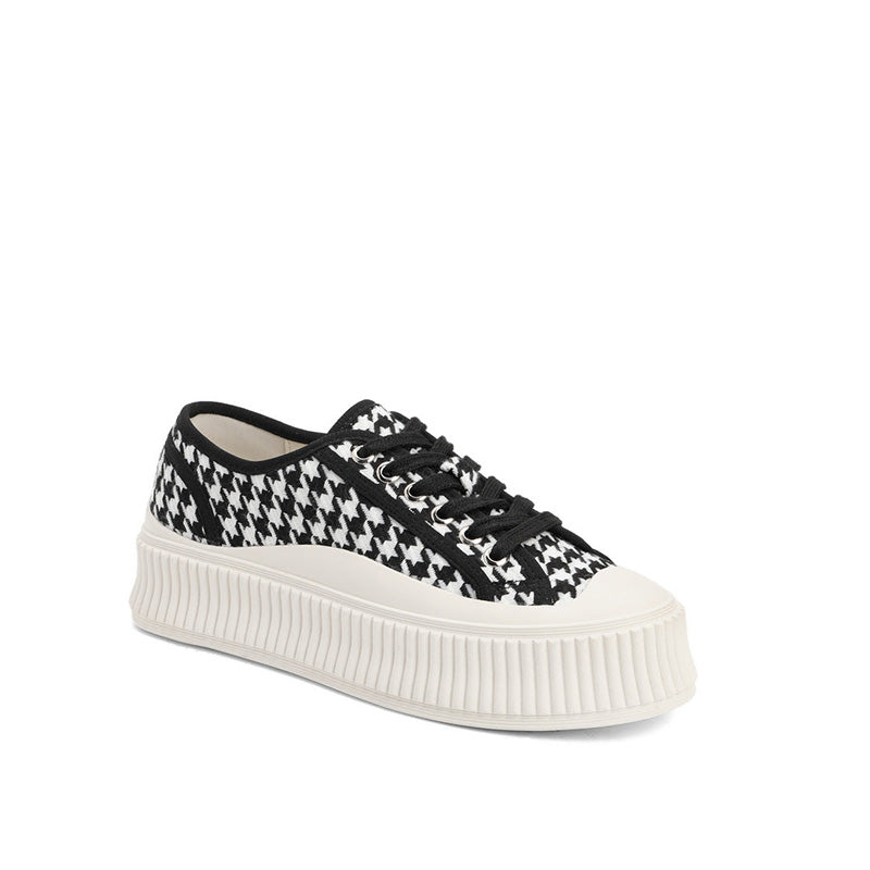 Platform Print Plimsolls Newgew