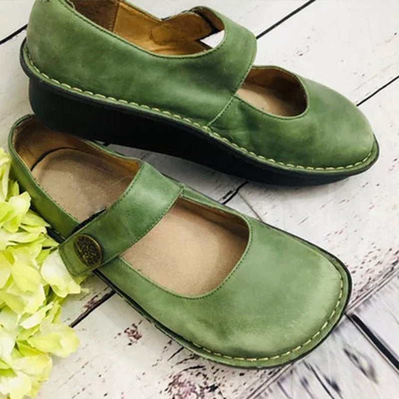 Alegria Paloma Green Mary Jane Loafers Newgew