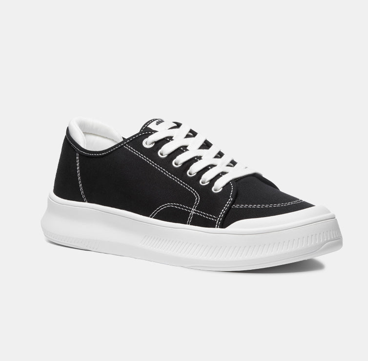 Thick-soled Height-boosting Low-top Casual Sneakers Newgew