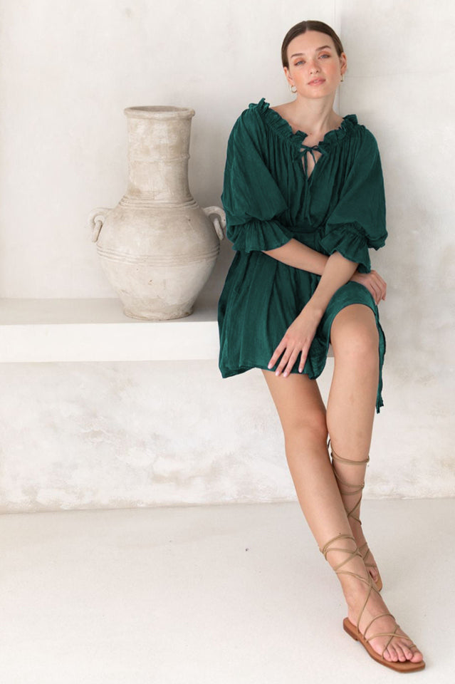 Vacay Off Shoulder Boho Mini Dress Newgew